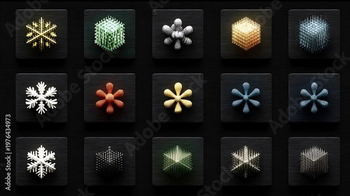 Spectral glow minimal icon collection for futuristic dashboards and launchers pictures