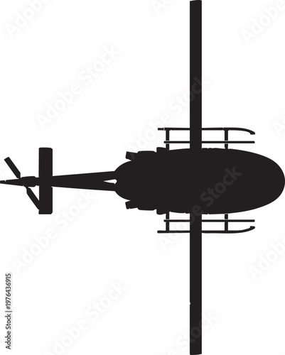 Black and white silhouette illustration of a woman forming a tree concept with silhouette, illustration