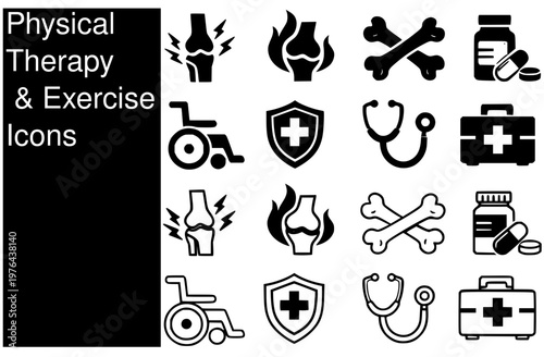 Inflammatory Arthritis Icons Set Joint Pain Autoimmune Disease Rheumatoid Arthritis Chronic Inflammation Joint Swelling Vector Illustration
