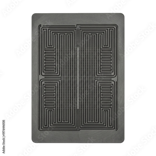 Fuel Cell Stack Components Metal Bipolar Plate with Flow Channel Pattern