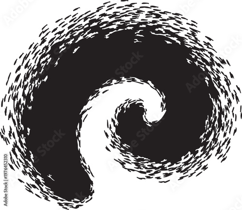 Silhouette of hands using a can opener on a tin can with silhouette background domestic household isolated