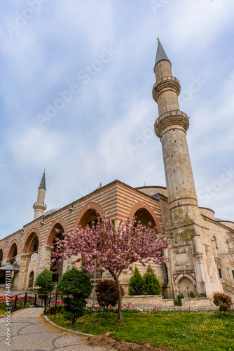 Edirne, one of the former capitals of the Ottoman Empire, with its four-minaret Selimiye Mosque, bridges and other mosques, photographed in the light of sunrise and sunset.