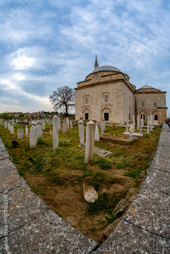 Edirne, one of the former capitals of the Ottoman Empire, with its four-minaret Selimiye Mosque, bridges and other mosques, photographed in the light of sunrise and sunset.