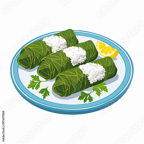 Sarmi gefüllte Weinblätter