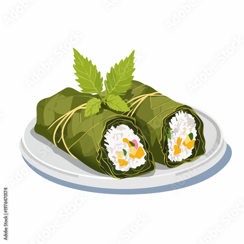 Sarmi gefüllte Weinblätter