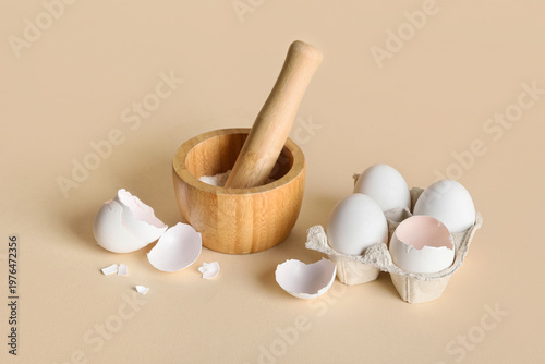 Carton package with egg she...