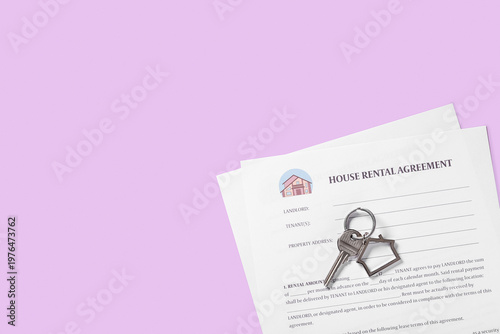 House rental agreement and ...
