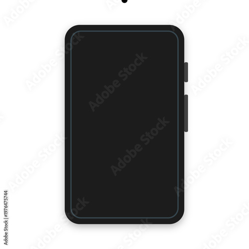 A black and white icon of a phone