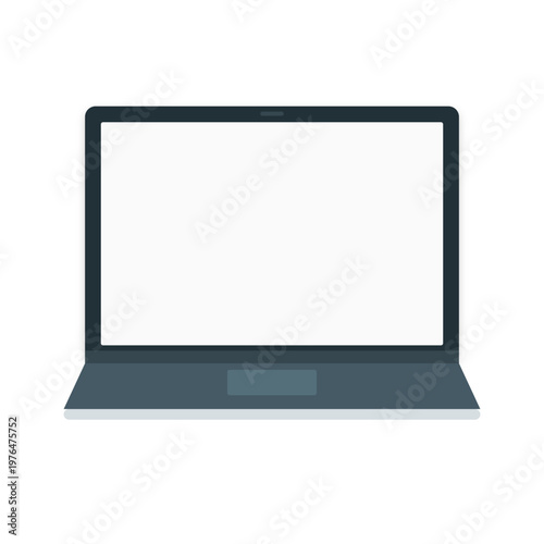 Laptop computer icon vector illustration design