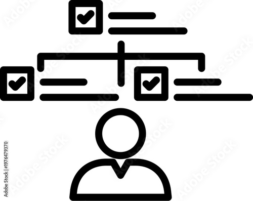 Proficiency line icon