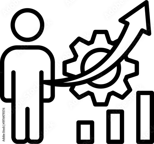 Self Development line icon