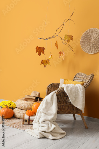 Interior of stylish living ...