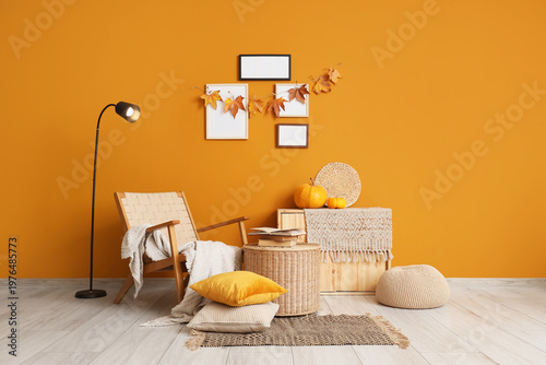 Interior of stylish living ...