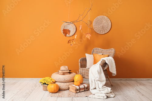 Interior of stylish living ...