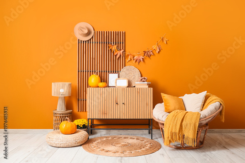 Interior of stylish living ...