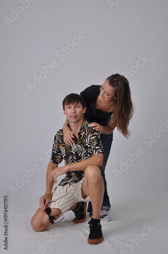 Casal da moda ligação de amor e românce 