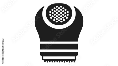Fabric shaver lint remover icon