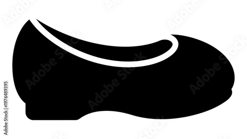 Kids ballet flats icon