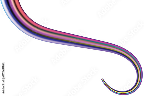 Abstract colorful wave design features vibrant blue and red curves as a modern 3d vector backdrop for business banners, web templates, and artistic wallpaper patterns