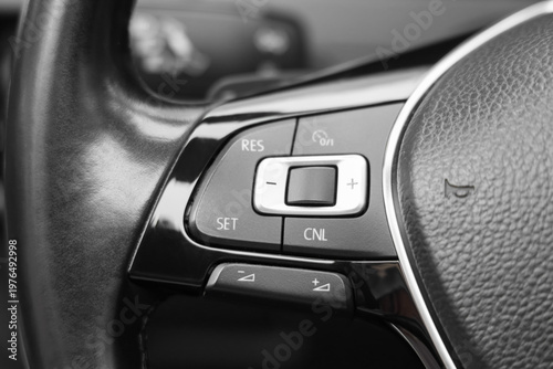View of cruise control pane...