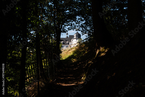 Rundweg mit Schloss Stolberg im Harz, Sachsen-Anhalt