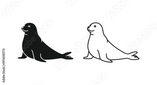 SEO-Optimized Seal Illustration Designs Vector