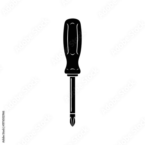 vector screwdriver silhouette
