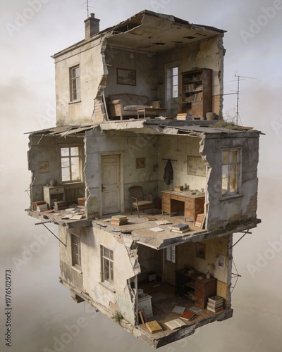 Cutaway Building Structure