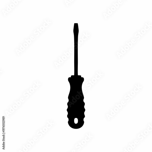 vector screwdriver silhouette