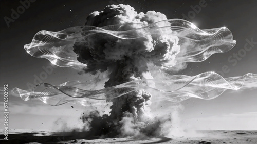 Smoke Explosion Cloud