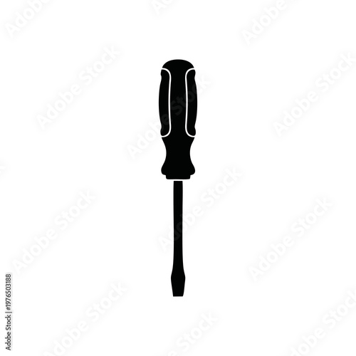vector screwdriver silhouette