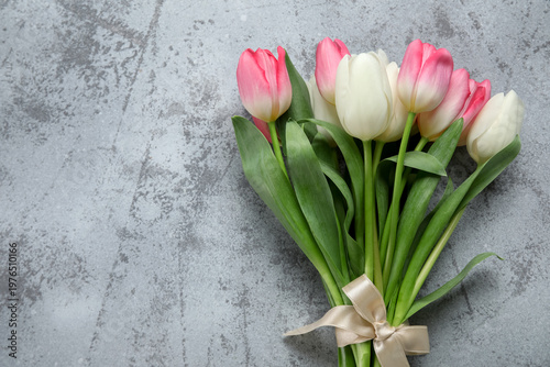 Bouquet of beautiful tulip ...