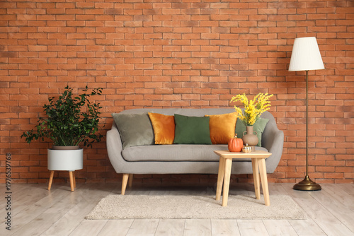 Interior of living room wit...