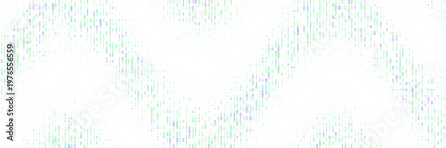 Abstract Digital Data Stream Wave Pattern for Fintech and Technology Background Design