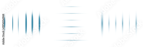 Abstract Blue Sound Waveform for Speech Recognition and Audio Signal Processing