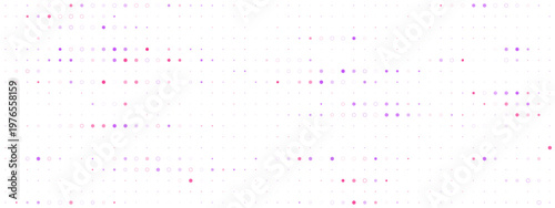 Abstract Pink and Purple Data Visualization Pattern, Digital Information Grid Background