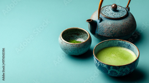 cup of tea and teapot