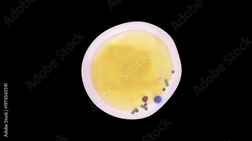 3D Fat Cells | Alpha Channel