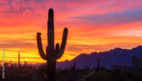 A vibrant spectacle of desert hues and resilient life.