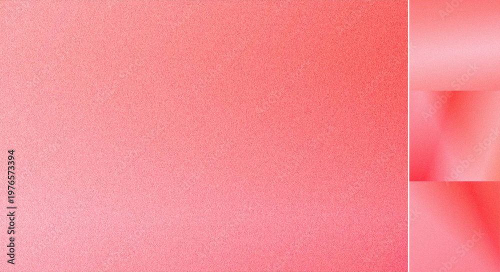 Fototapeta premium Bright pink grainy surface with sleek vertical side panels creates a lively, contemporary background perfect for beauty ads, social media graphics, or event invitations.