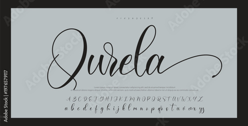 Handwritten Signature Editable Text Effect Template 