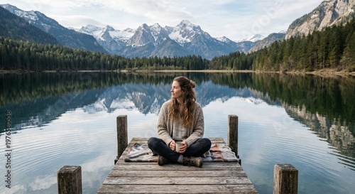** Lakeside Reflection