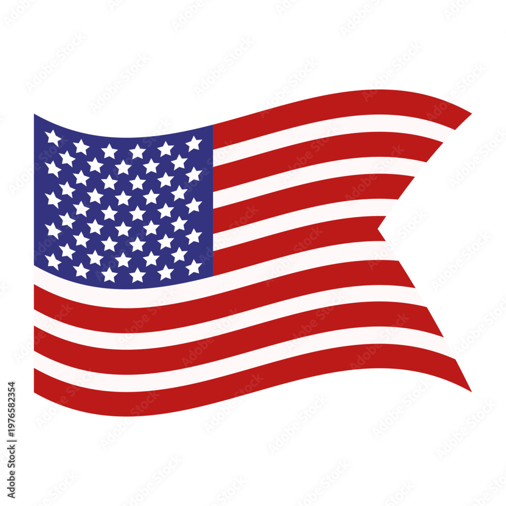Fototapeta premium United States flag