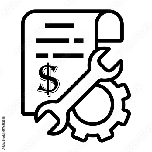 maintenance Line Icon