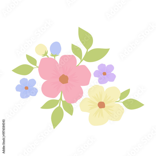 Flower Ornament Illustration