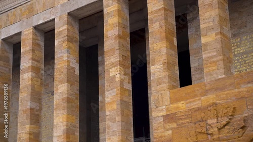 Anitkabir mausoleum of Mustafa Kemal Ataturk in Ankara