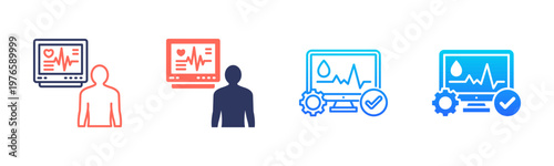 Vital Signs Icon Pack In Multiple Styles