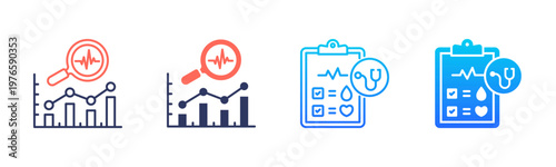 Predictive Health Icon Pack In Multiple Styles
