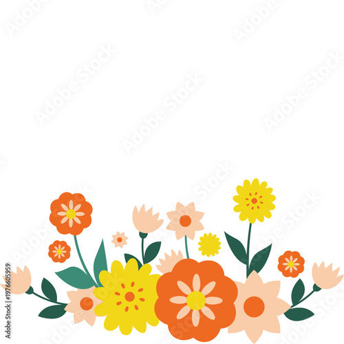 Flower Ornament Illustration