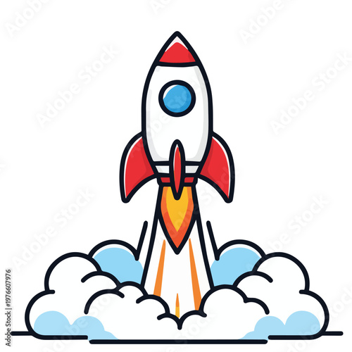 Minimalist vector artwork of an icon in a sliding motion, created with simple shapes and smooth outlines, expressing movement, direction, and dynamic energy.